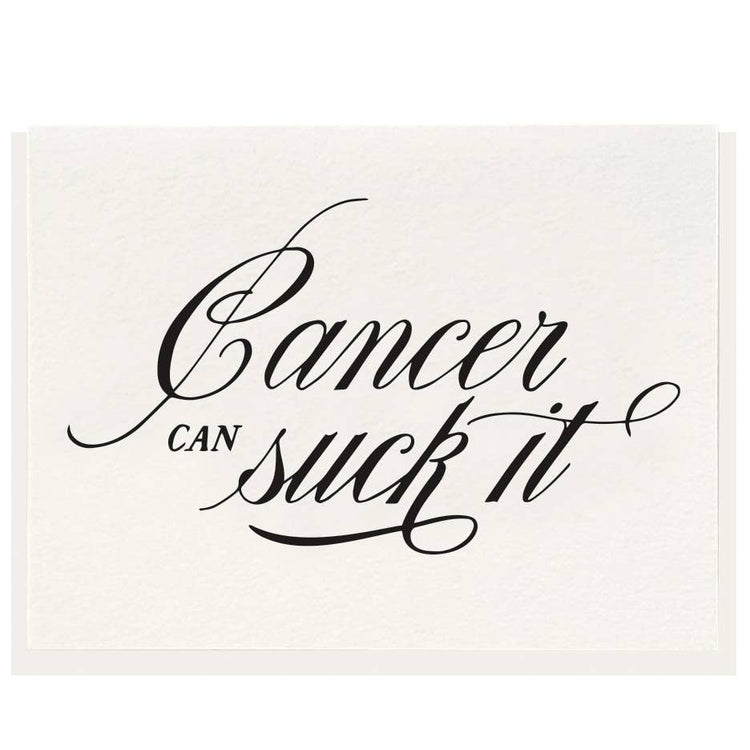 Cancer Sucks Card