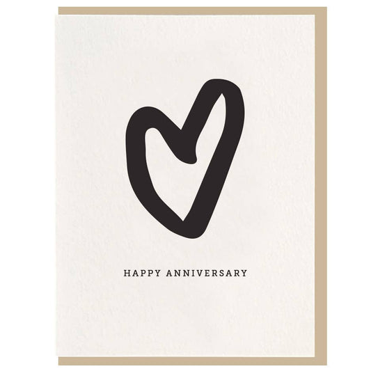Anniversary - Letterpress Anniversary Card
