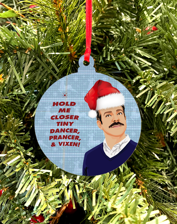 Ted Lasso Tiny Dancer Tree Ornament