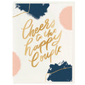 Happy Couple Cheers Card