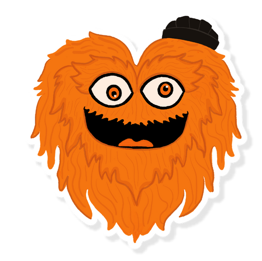 Gritty Love Philadelphia Vinyl Sticker