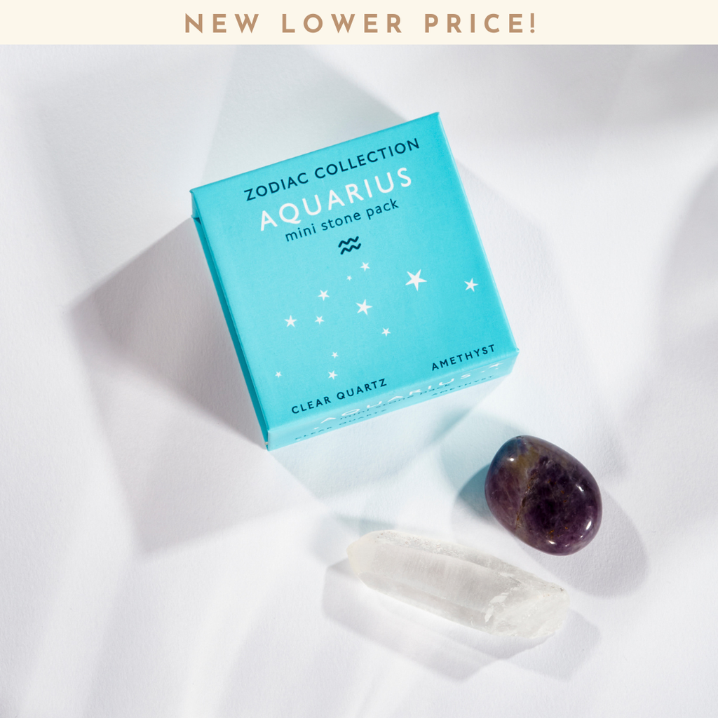 Aquarius Zodiac Mini Crystal Pack ♒