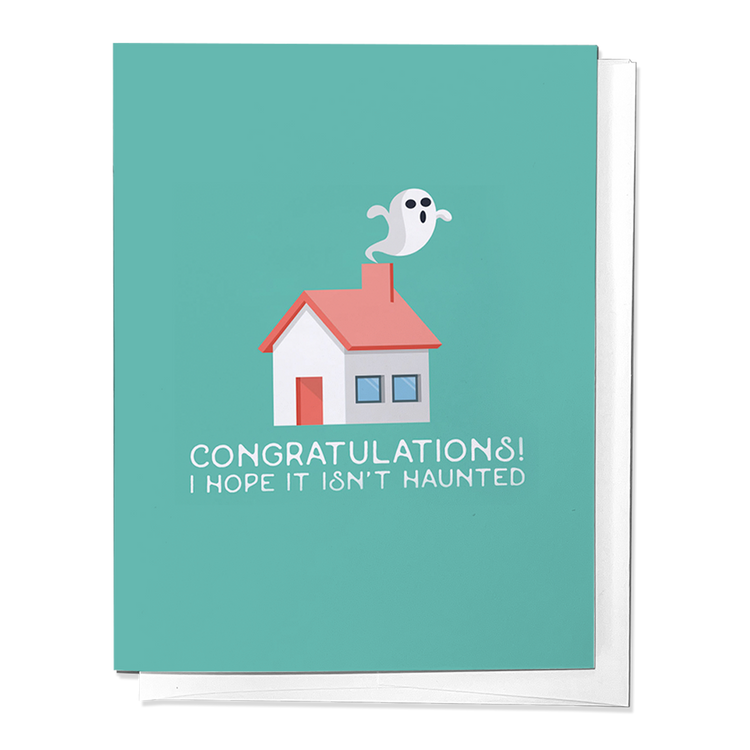 I Hope It Isn't Haunted Card
