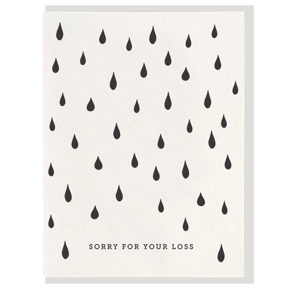 Sorry For Your Loss Card