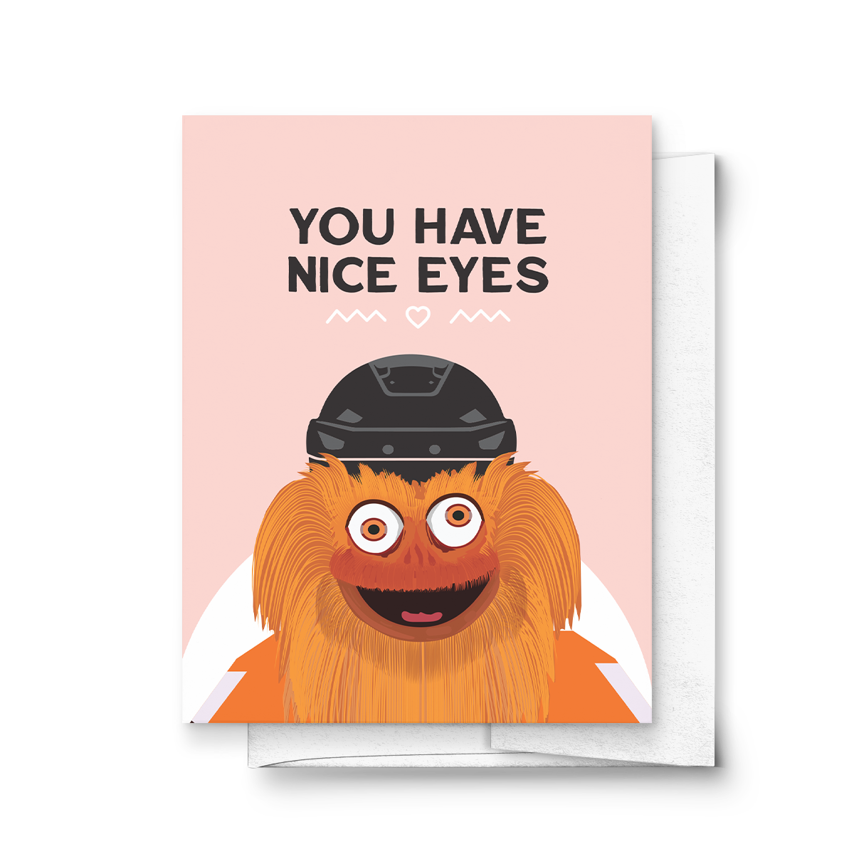 You Have Nice Eyes Gritty Card