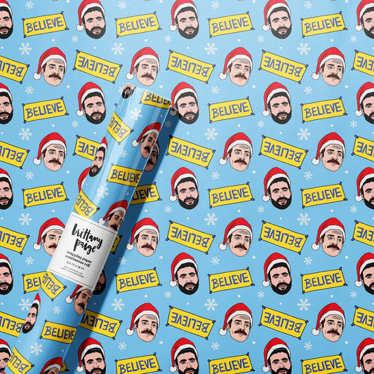 Believe Holiday Wrapping Paper