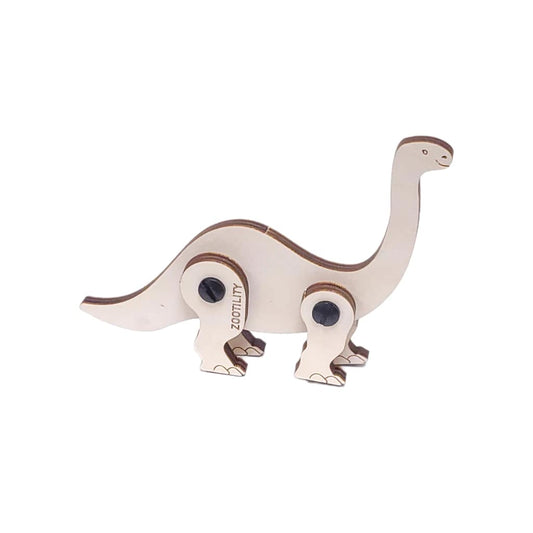 Wooden 3D Puzzle Toy - Dinosaurs: Brachiosaurus