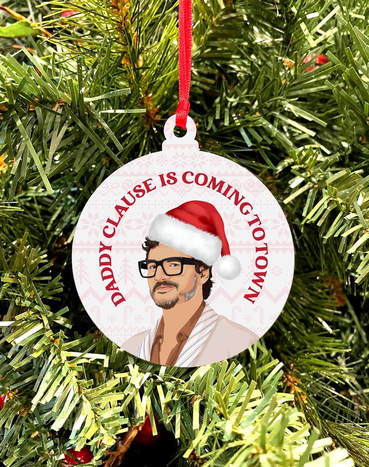 Pedro is Daddy Clause Tree Ornament