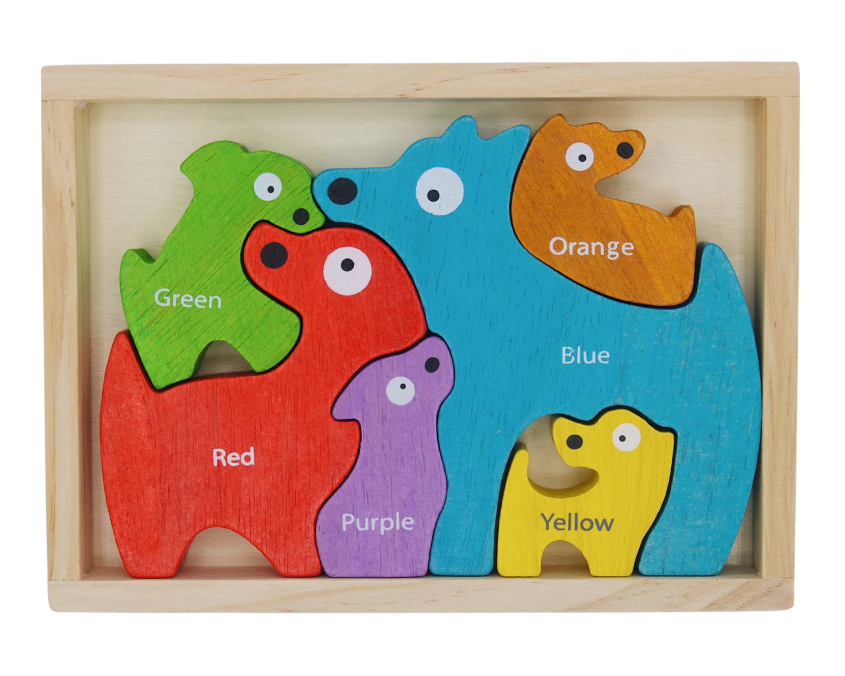 Bilingual Dog Family Puzzle