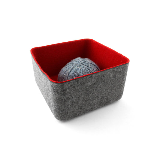 felt·like·it!™ 7x7 storage bins: Red