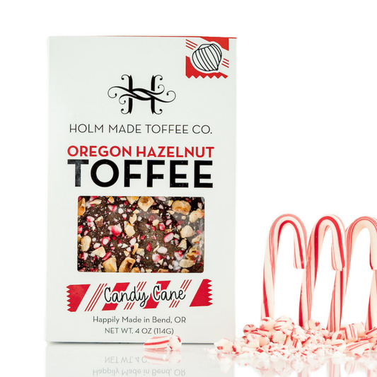 Candy Cane - Oregon Hazelnut Toffee