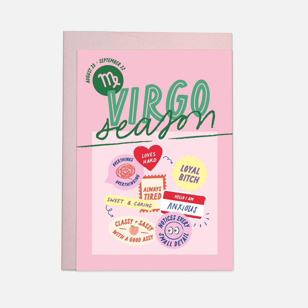 ZODIAC Virgo Card