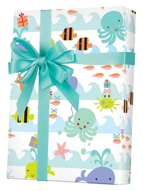 Sea Babies Gift Wrap