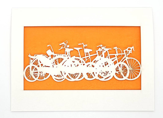 Bikes and Bikes and more Bikes: Orange / A7