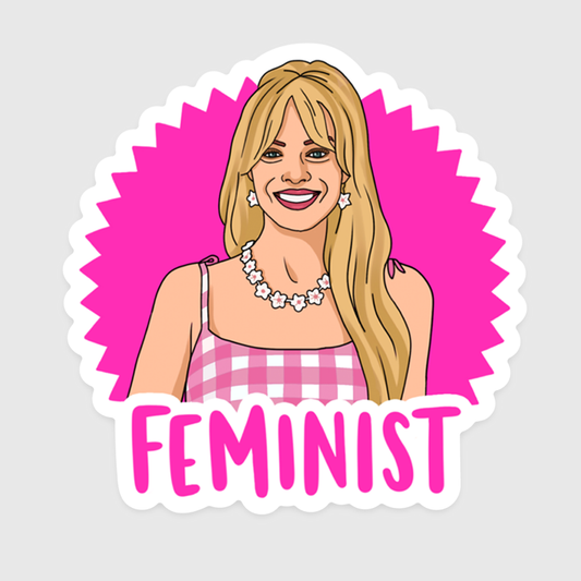 Feminist Doll Sticker