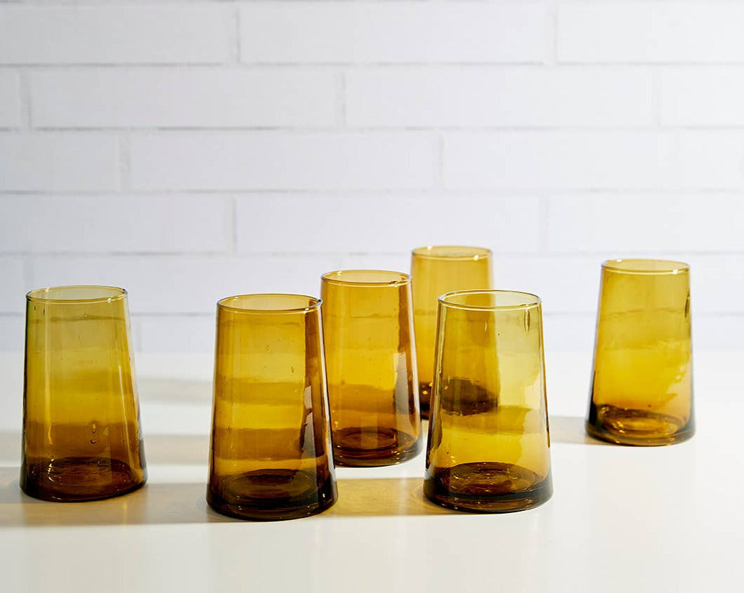 Moroccan Cone Glassware Large Set (6)