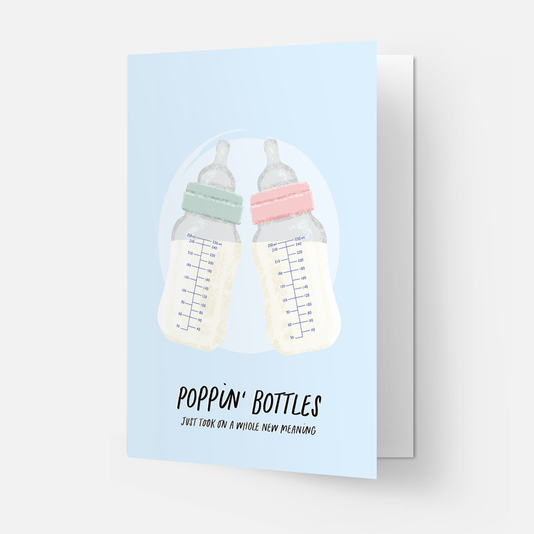 Poppin' Bottles Card