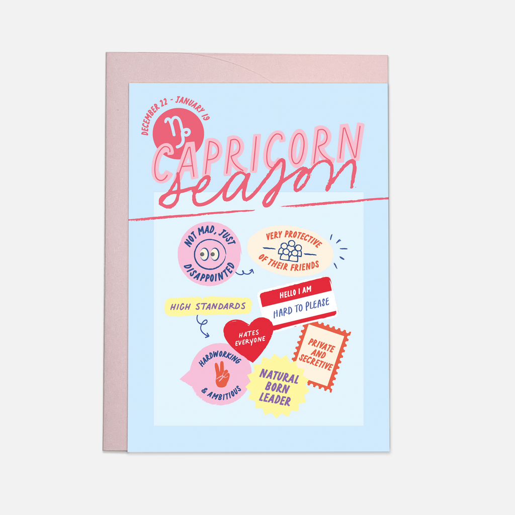 ZODIAC Capricorn Card