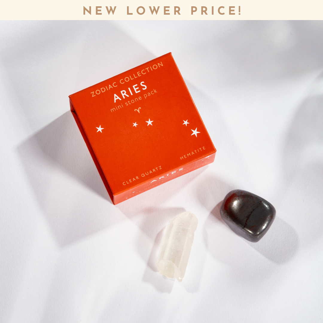 Aries Zodiac Mini Crystal Pack ♈