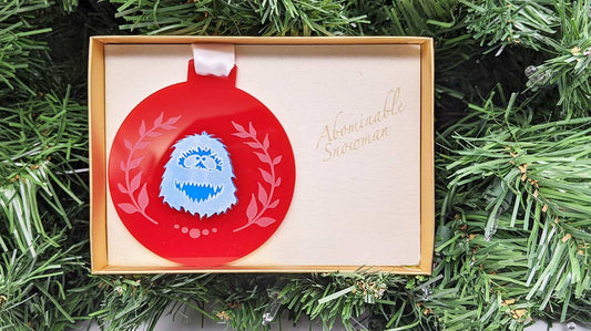 Abominable Snowman Ornament