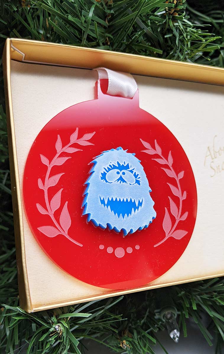 Abominable Snowman Ornament