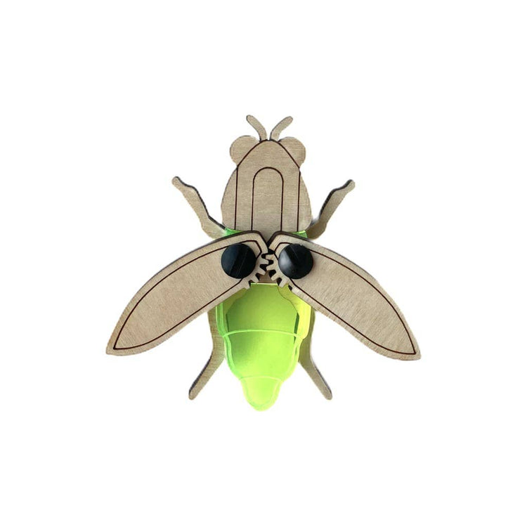Wooden 3D Puzzle Toy - Firefly
