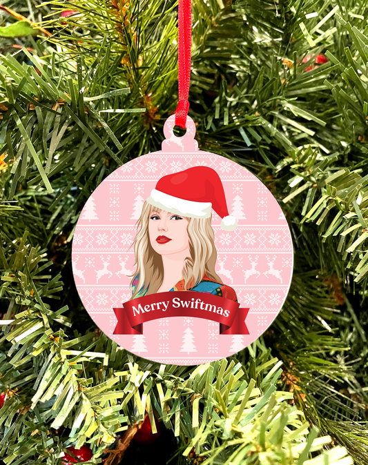 Taylor Swiftmas -  Tree Ornament