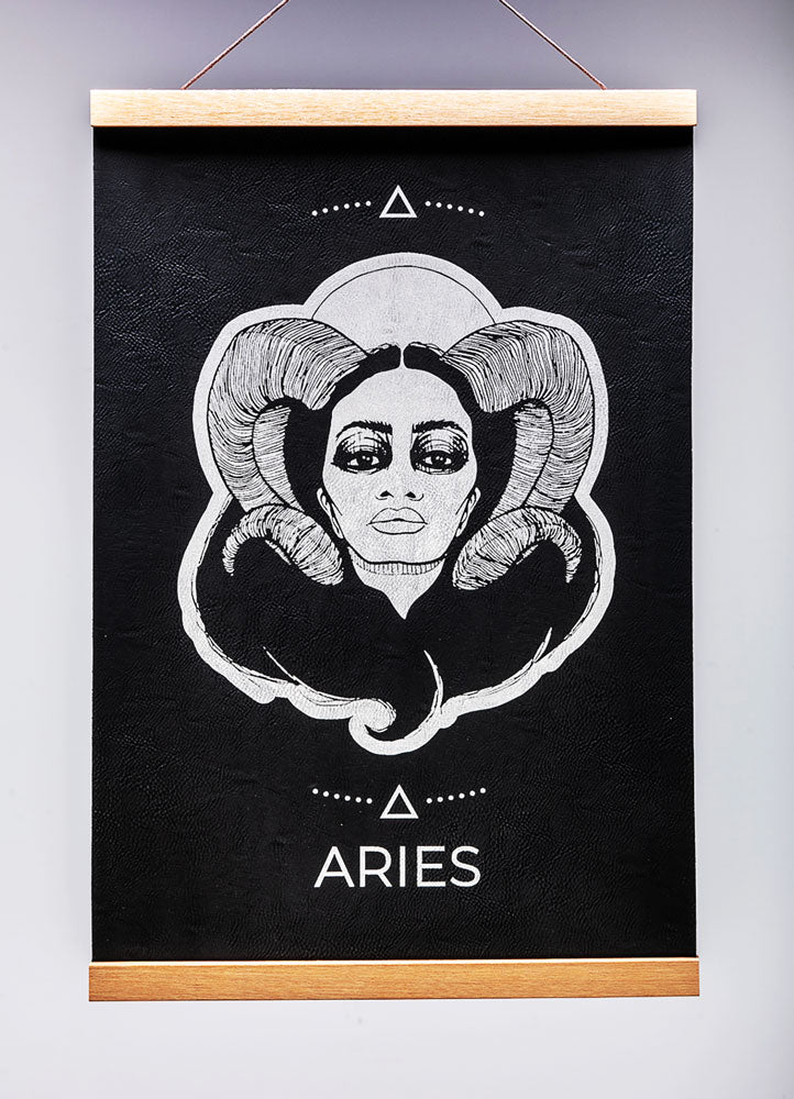 Aries (March 21 - April 19) - Zodiac Wall Art