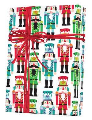 Nutcrackers Gift Wrap