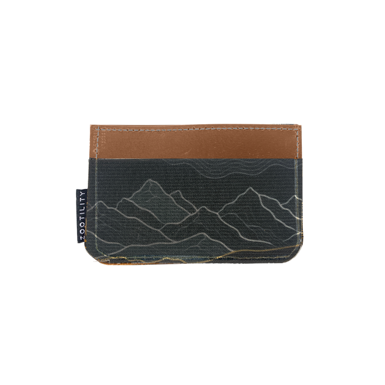 Card Holder Wallet Dark Mountains