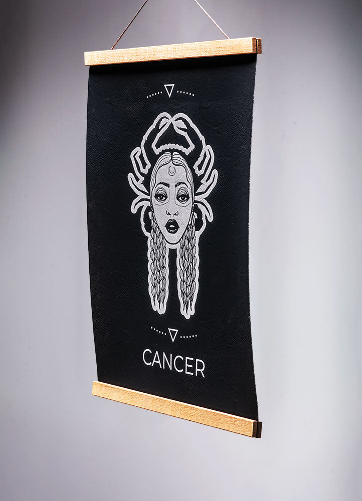 Cancer (June 21 – July 22) - Zodiac Wall Art (12x18)