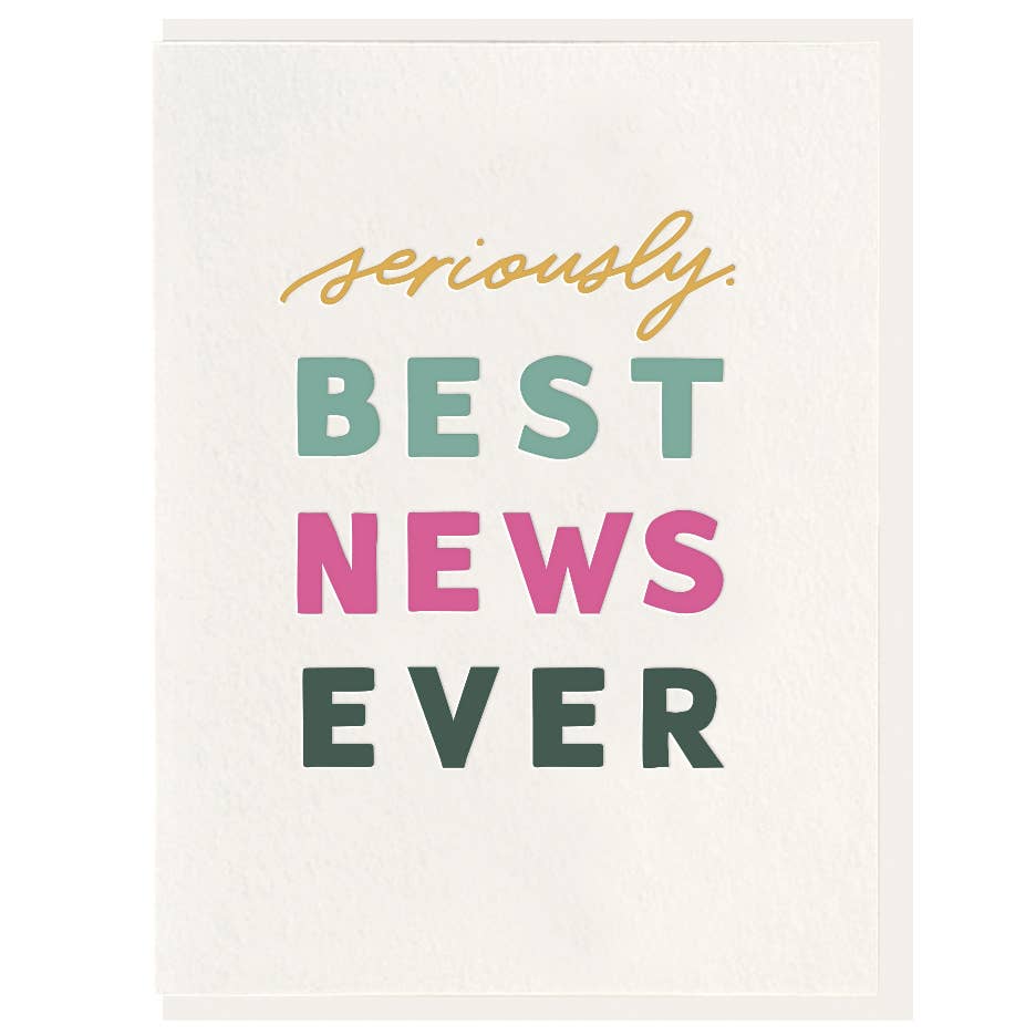Best News Ever Card