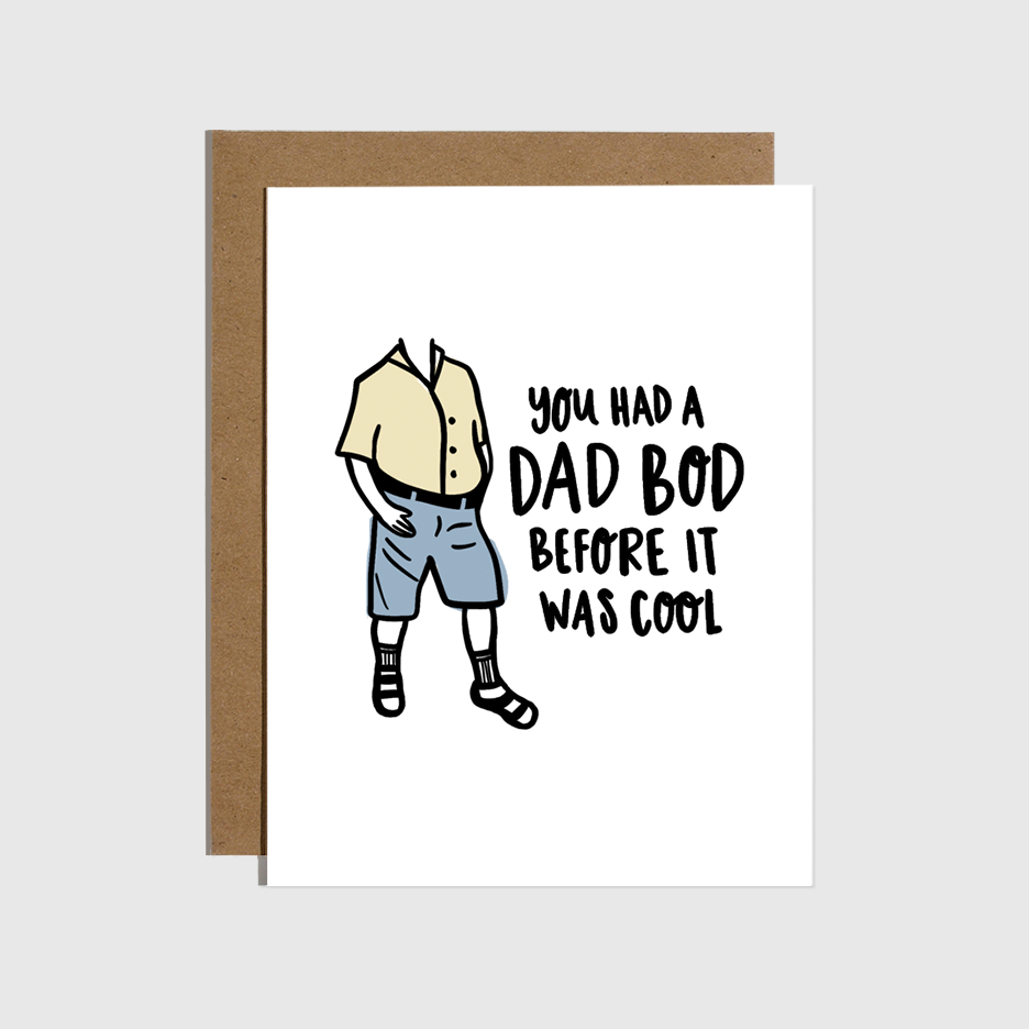 Dad Bod Card