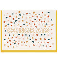 Congrats Terrazzo Card