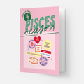 ZODIAC Pisces Card
