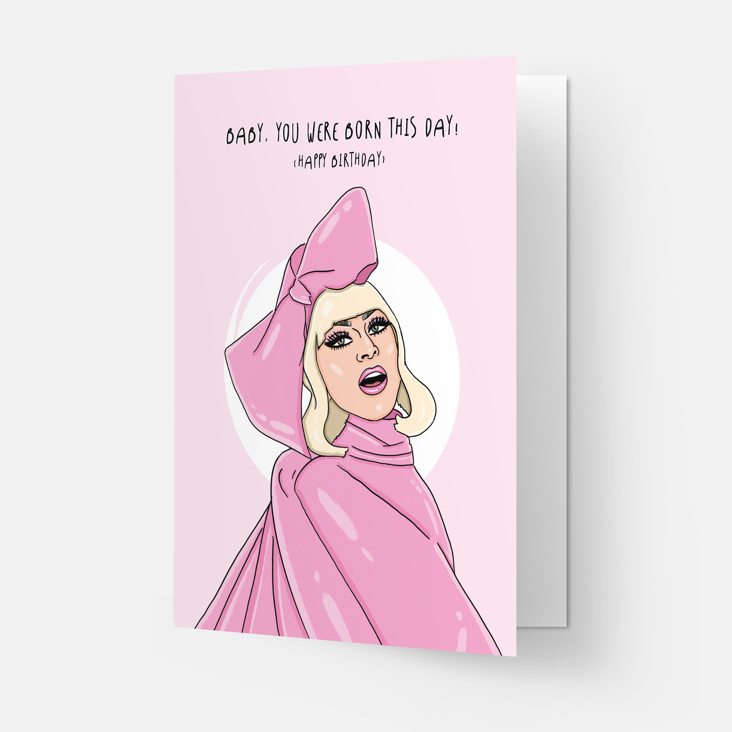 Born this day - greeting card