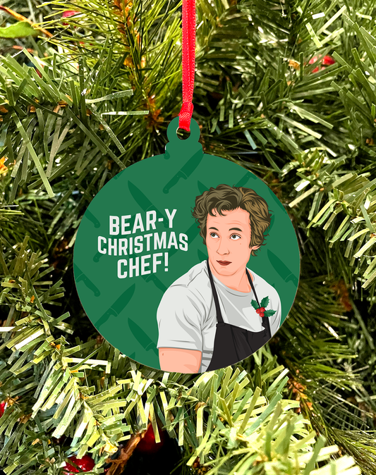 Bear-Y Xmas Chef! -  Tree Ornament