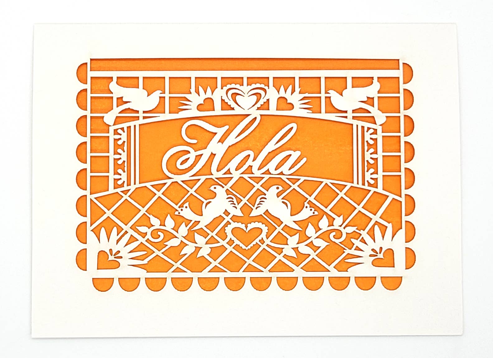 Hola Laser Cut Card