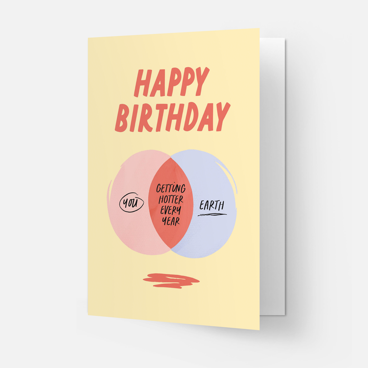 Climate Change Birthday Card