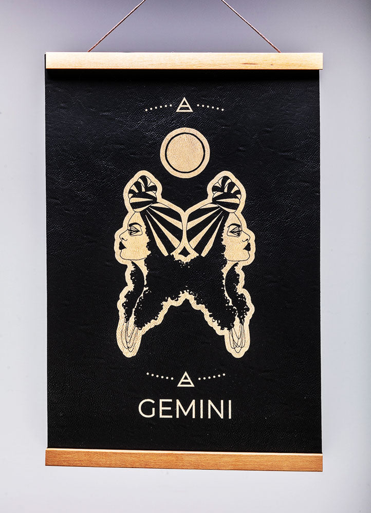 Gemini May 21 June 20 Zodiac Wall Art