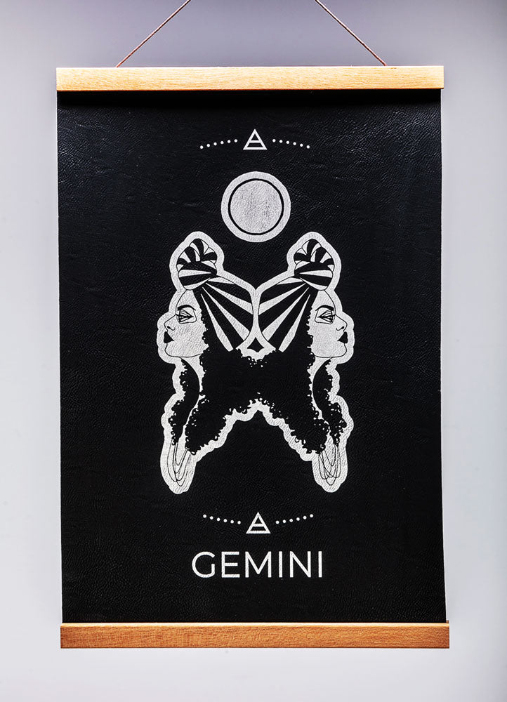 Gemini (May 21 – June 20) - Zodiac Wall Art