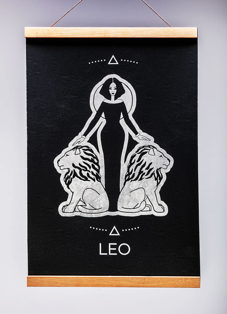 Leo (July 23 – August 22) - Zodiac Wall Art