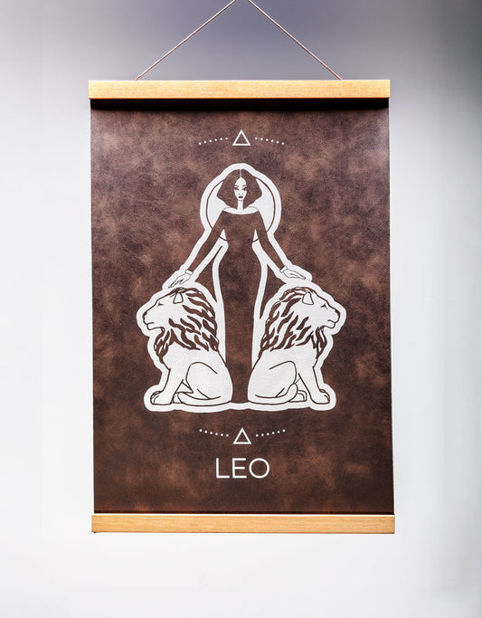 Leo (July 23 – August 22) - Zodiac Wall Art
