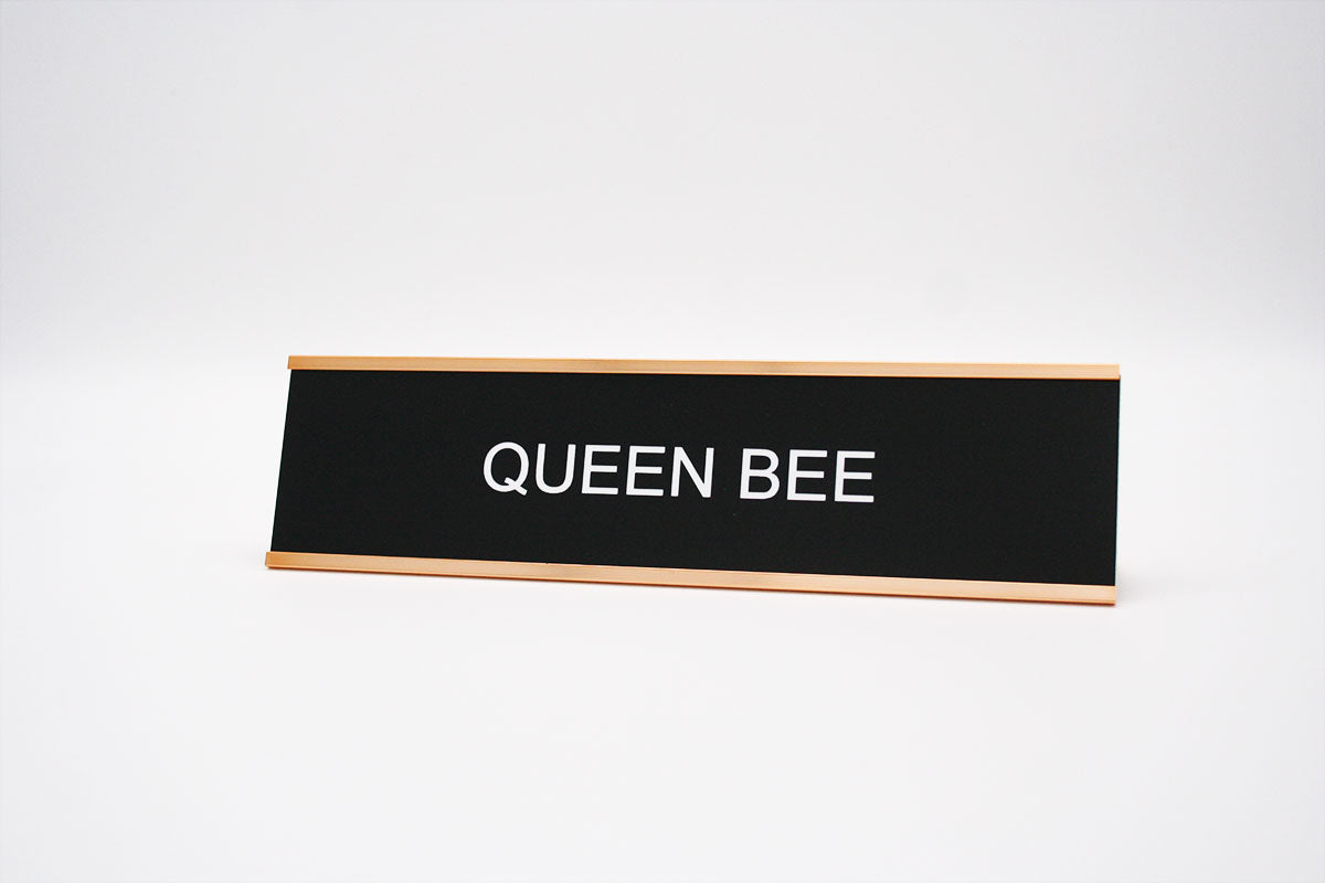 Queen Bee Desk Name Plate