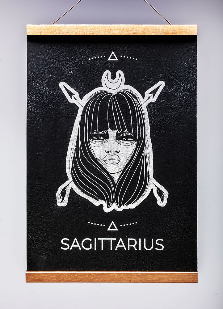 Sagittarius (Nov. 22 – Dec. 21) - Zodiac Wall Art (12x18)