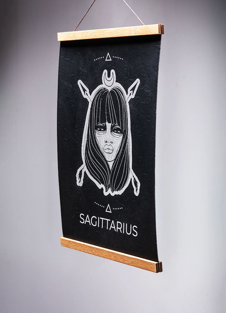 Sagittarius (Nov. 22 – Dec. 21) - Zodiac Wall Art (12x18)