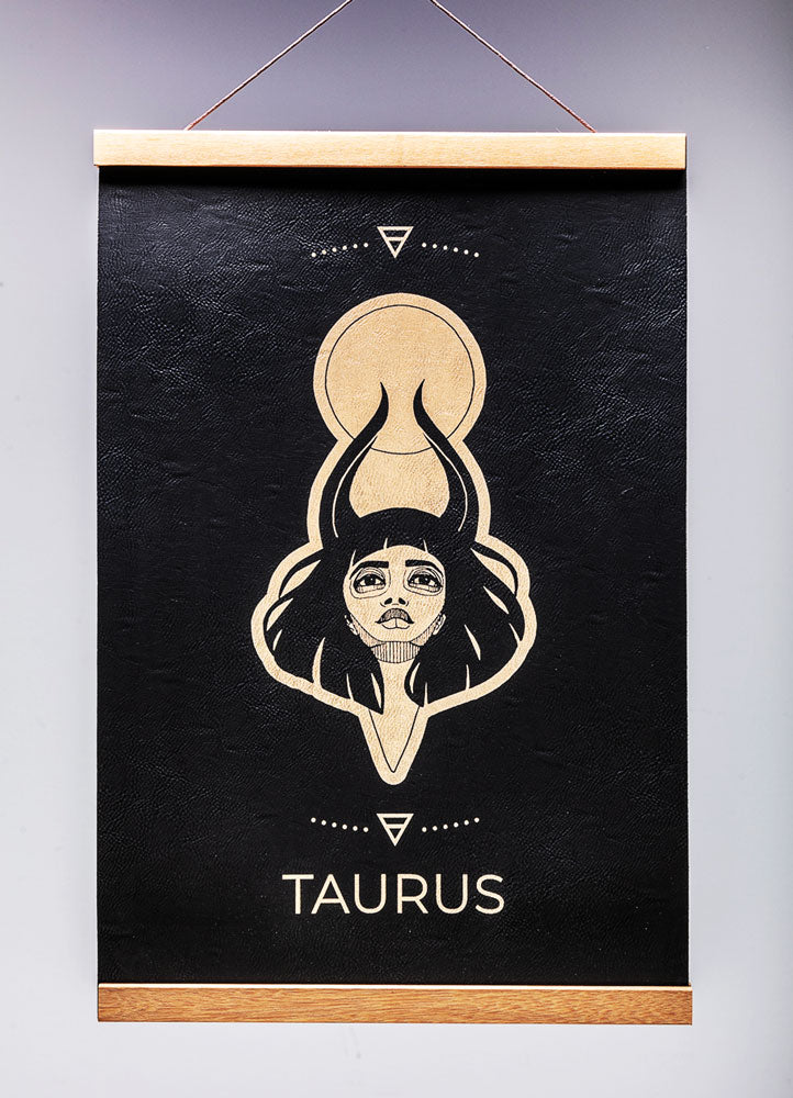 Taurus (April 20 – May 20) - Zodiac Wall Art