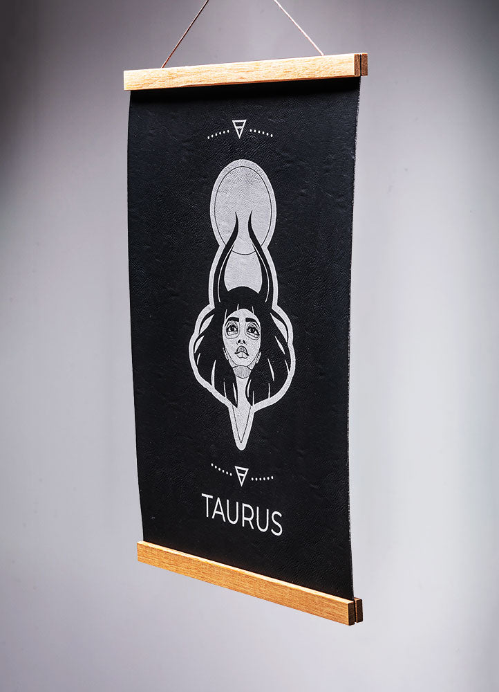 Taurus (April 20 – May 20) - Zodiac Wall Art (12x18)