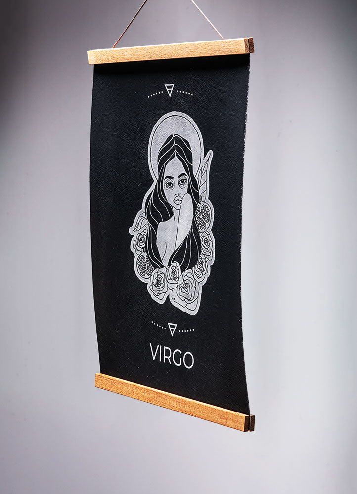 Virgo (August 23 – Sept. 22) - Zodiac Wall Art (12x18)