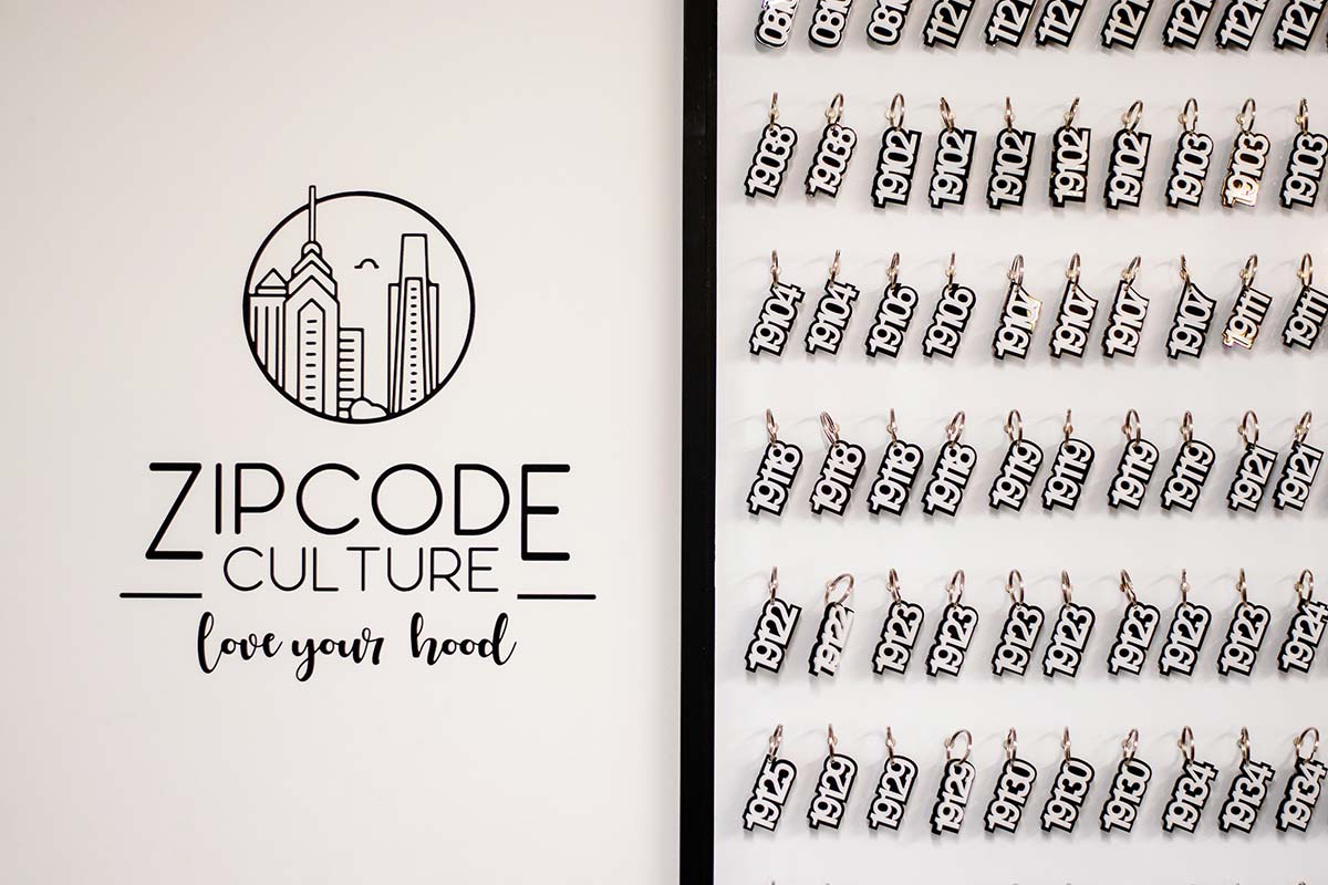 Zip Code Keychains – LaserPhilly